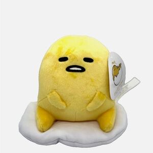 Sanrio Hello Kitty Lazy Egg Gudetama Cuddly Stuffed Plush 8"